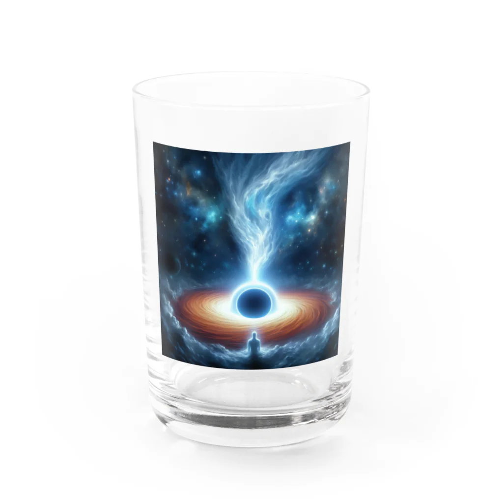 コスモショップの宇宙想像の神 Water Glass :front