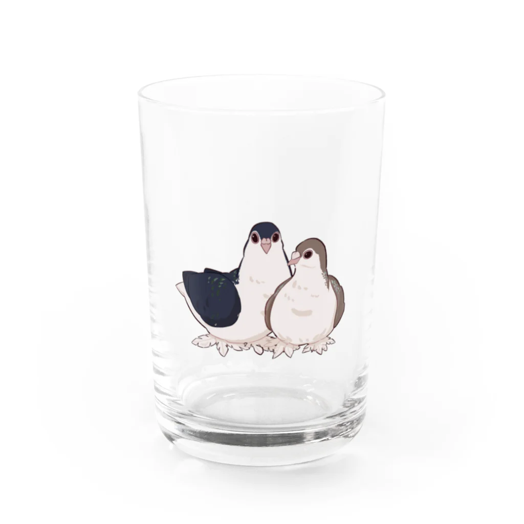 たおべやのペアバト（ラホール） Water Glass :front