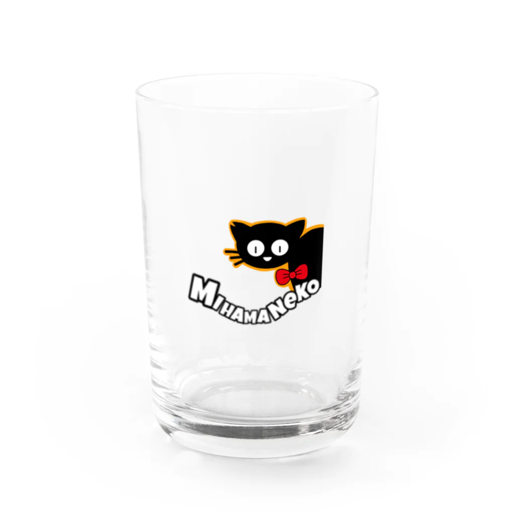 mihamaneko の美浜ねこ Water Glass :front