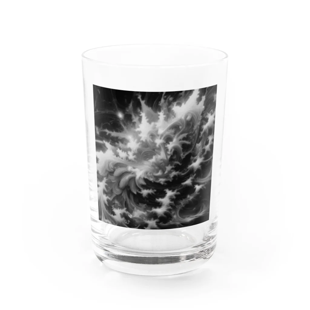 ニュートラルノードの✨ cosmic wave✨ Water Glass :front