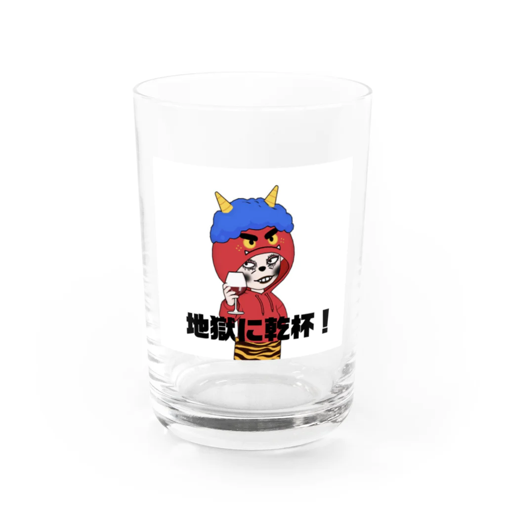 へるデモンちゃんのへるデモンちゃん Water Glass :front