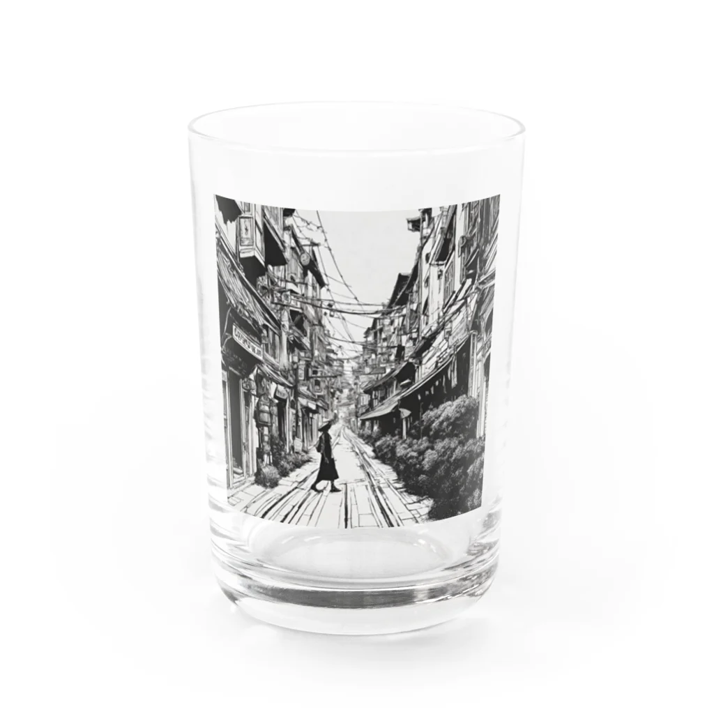 abc1127のold style Water Glass :front