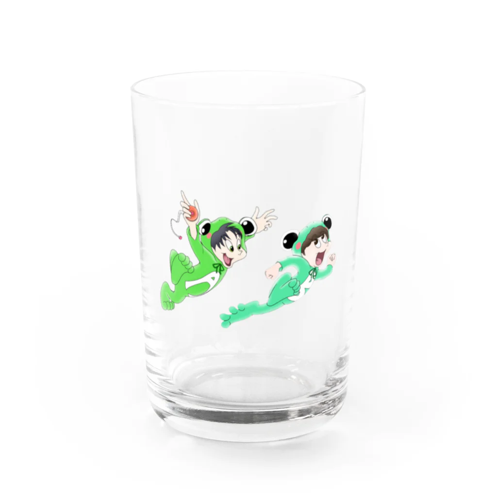 蛙化ファンタジーのアスカとバンリの蛙化ファンタジー Water Glass :front