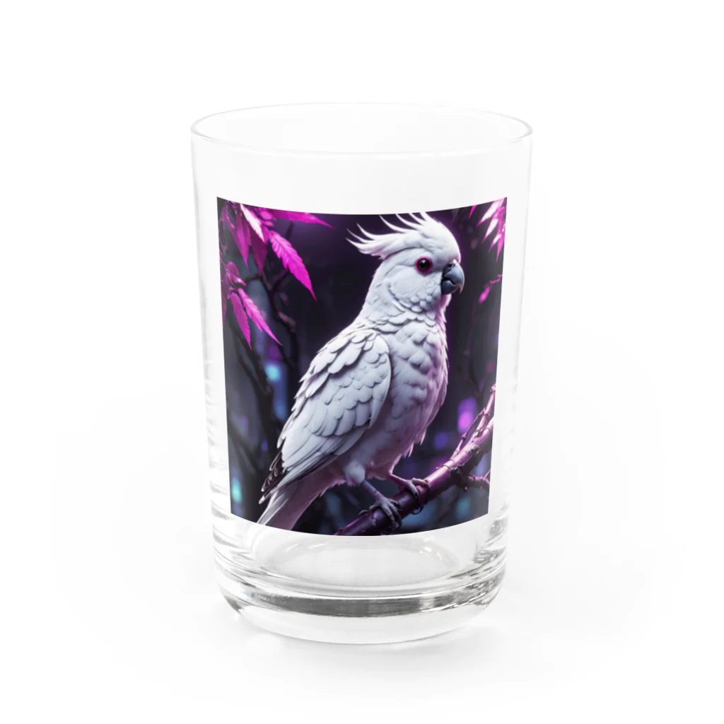 インコグッズのオカメインコ Water Glass :front