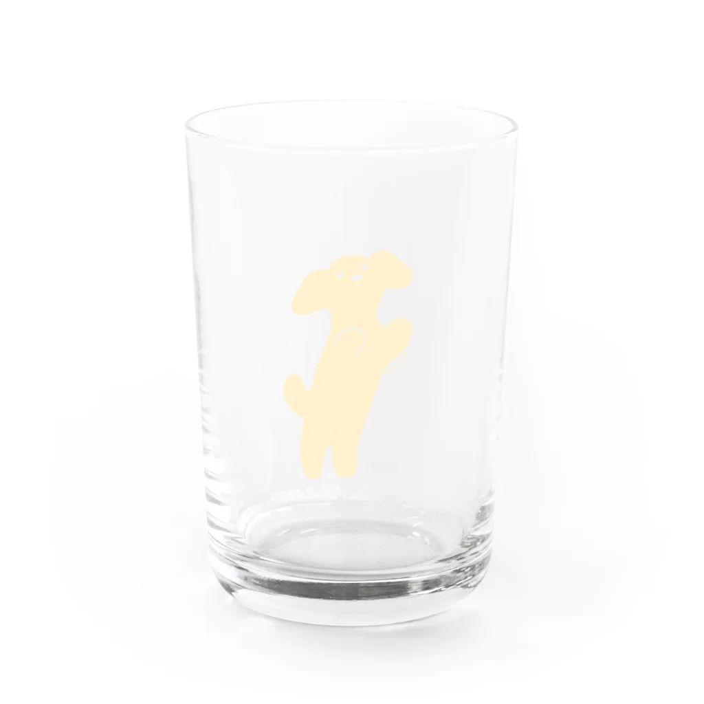 mula suzuri shopのwanko1 Water Glass :front