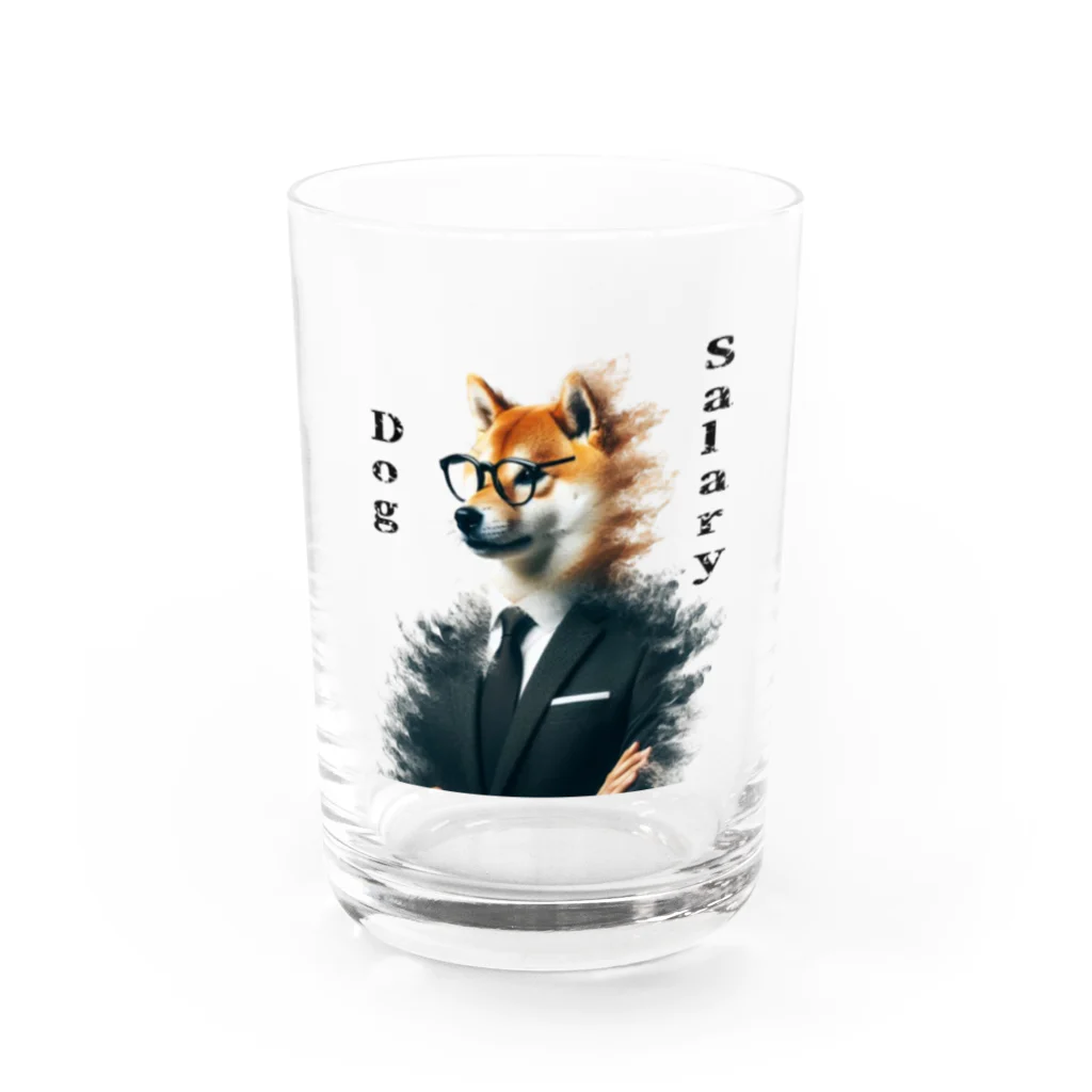 mattyannsanの仕事　犬 Water Glass :front