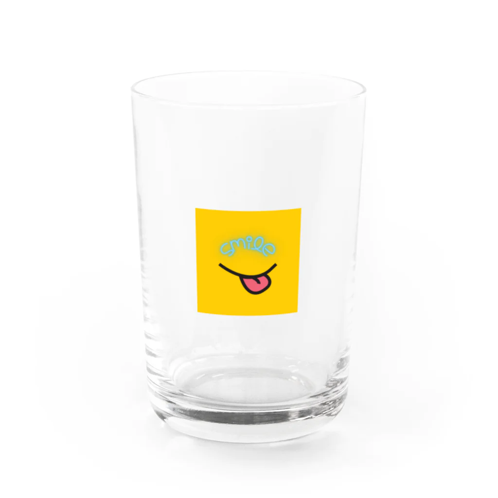 candy1063のsmile  Water Glass :front