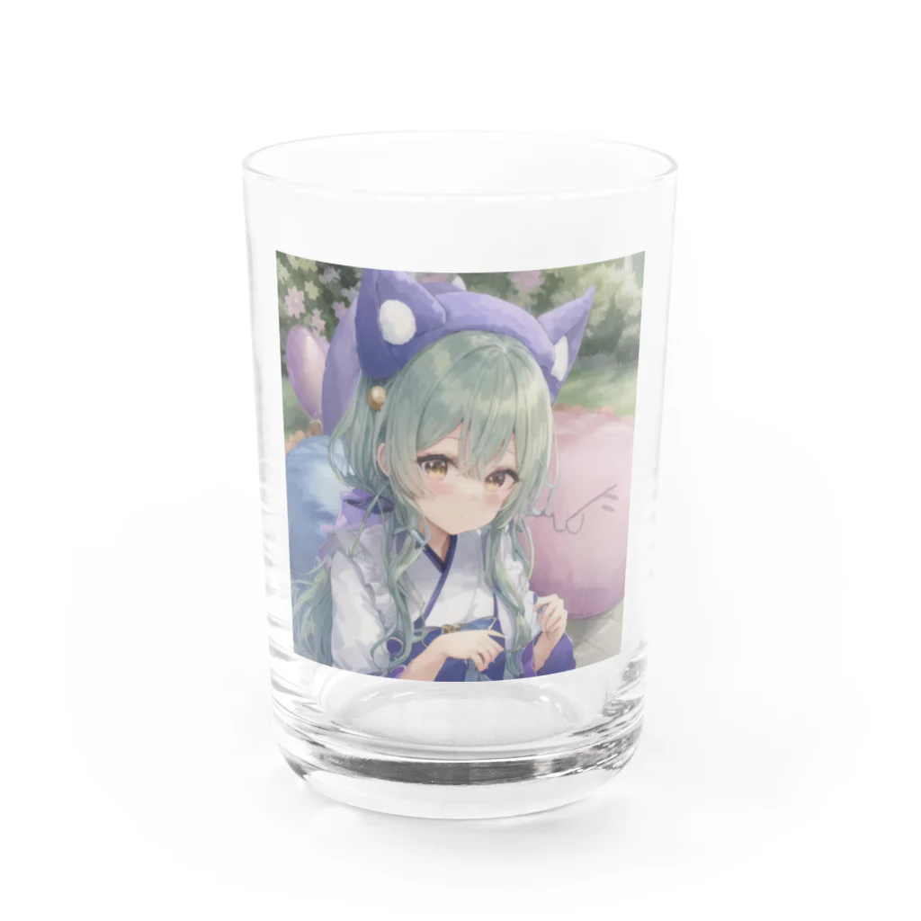 いよさんの楓ちゃん (kaede) Water Glass :front