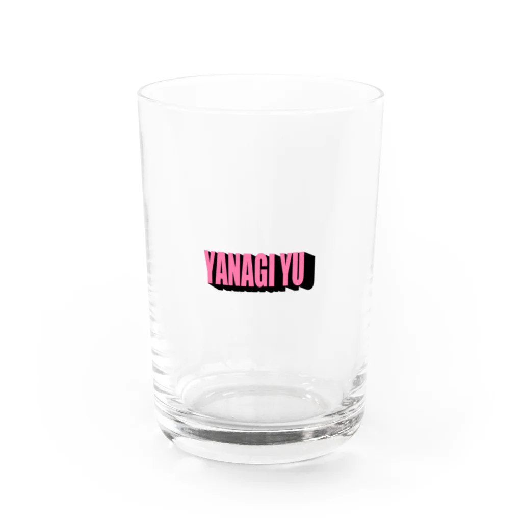 chiboの部屋着のyanagi yu Water Glass :front