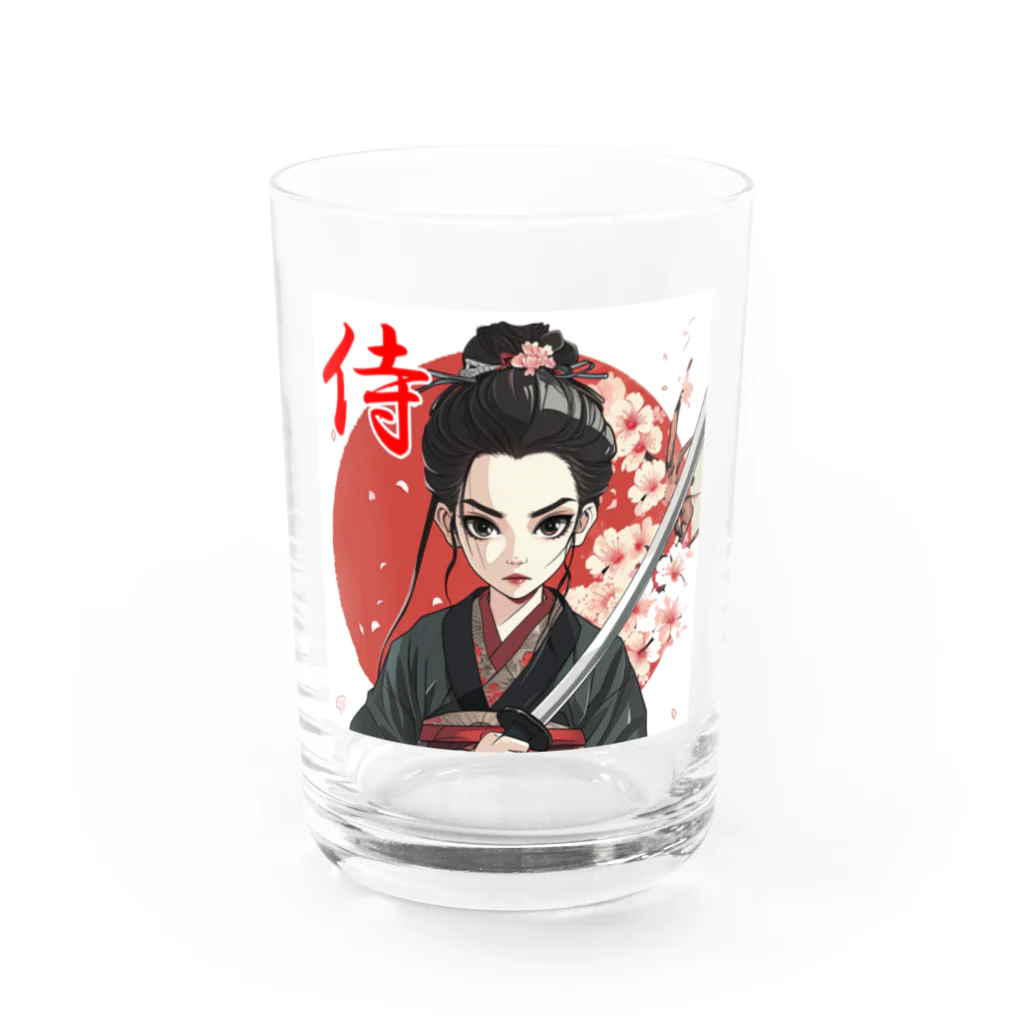 Nolly'sの女侍 Water Glass :front