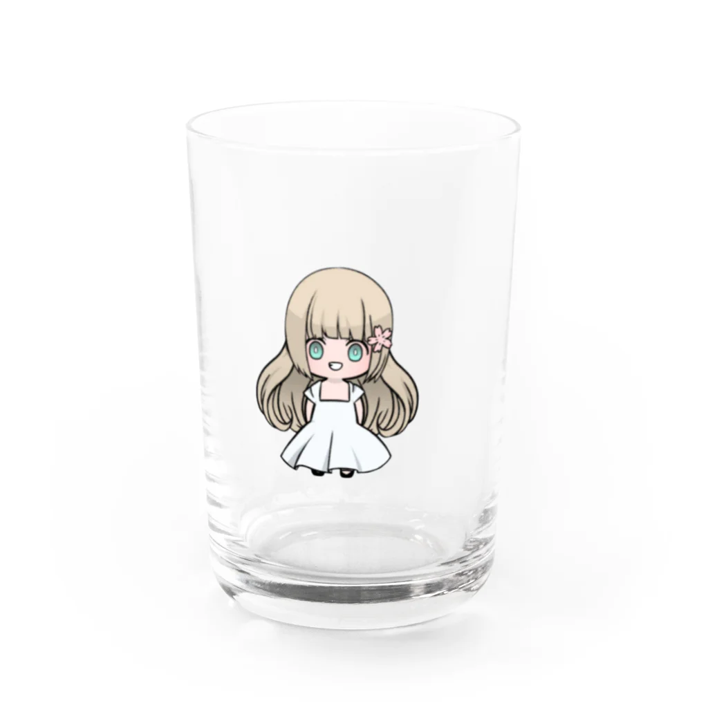 板倉源蔵！AI作品の可愛いあの子 Water Glass :front