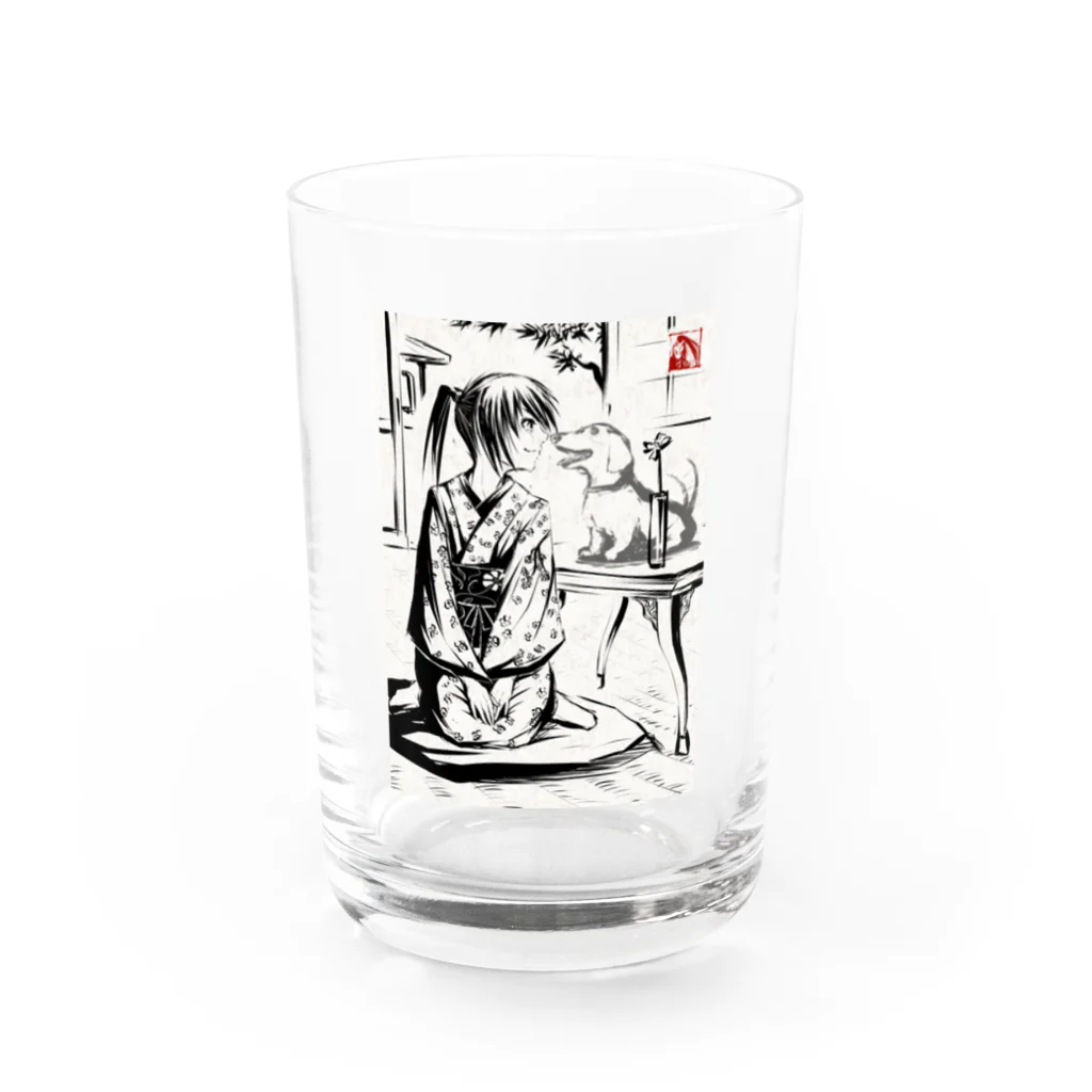 Yukitの絆 Water Glass :front