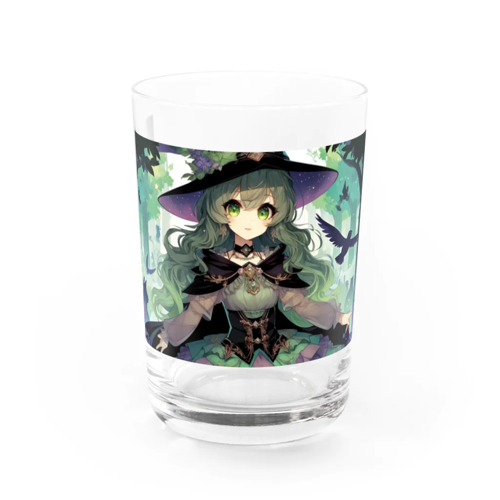 AIキャラつく〜るの魔法使いの女の子 Water Glass :front