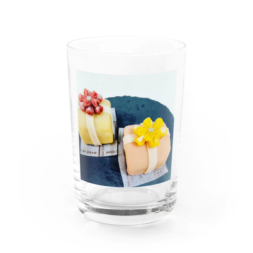 Neo102c.cのお菓子のプレゼント Water Glass :front