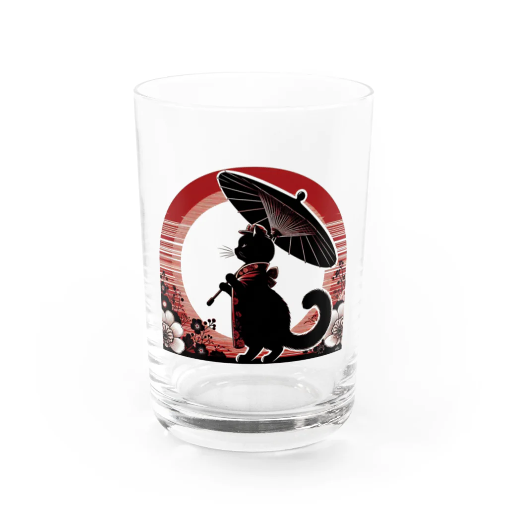 lblの姐猫さんのお散歩 Water Glass :front