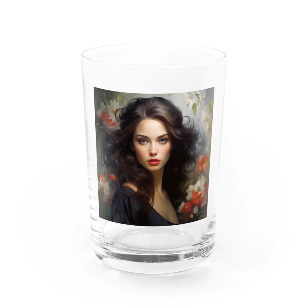 AQUAMETAVERSEの上品な美女　なでしこ1478 Water Glass :front