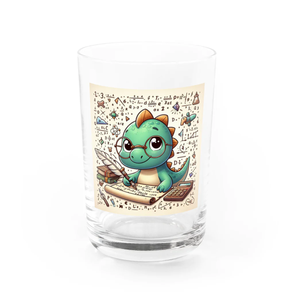 めろんグッズのインテリサウルス Water Glass :front