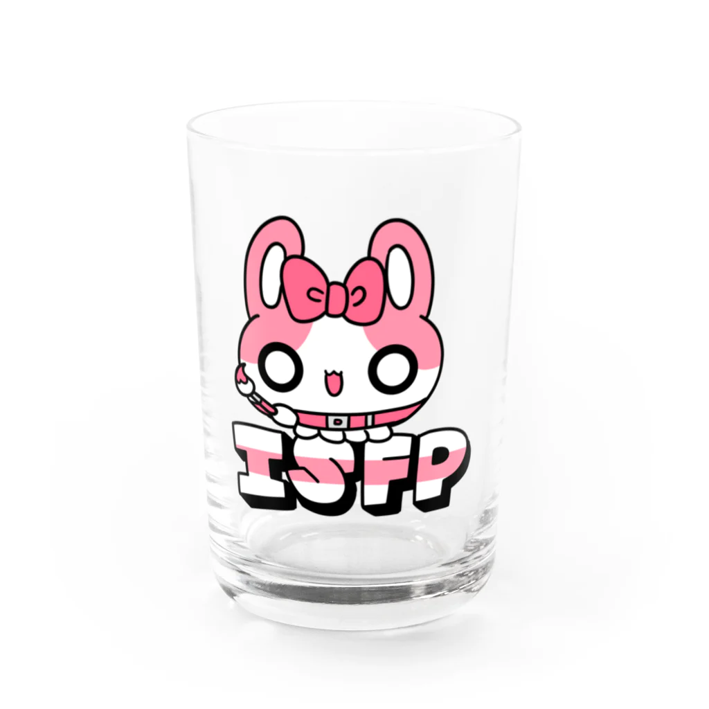 ムラサキゲジゲジのオンラインショップの16性格タコちゃんず ISFP Water Glass :front