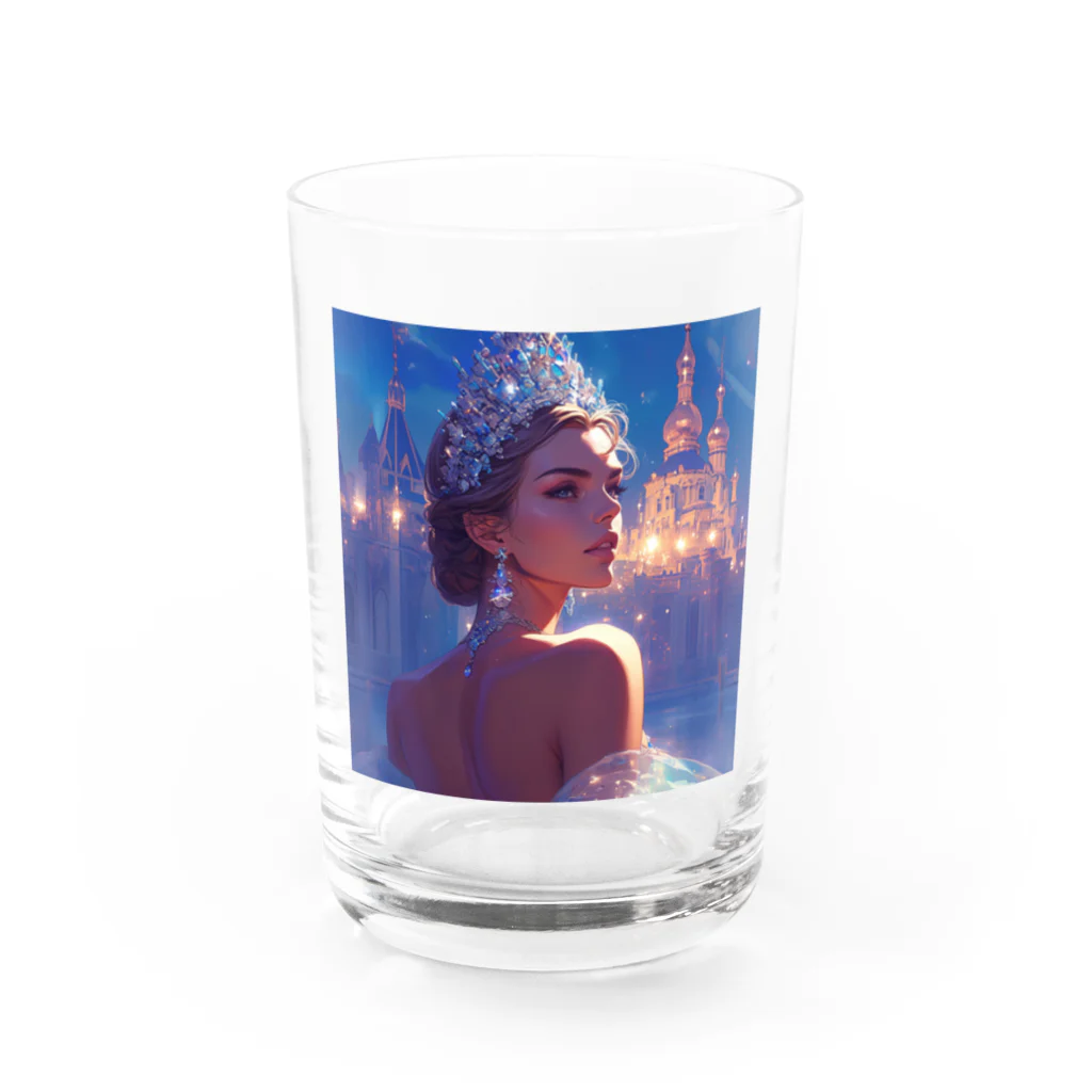 AQUAMETAVERSEの宵闇に輝くクリスタルの女王 Marsa 106 Water Glass :front