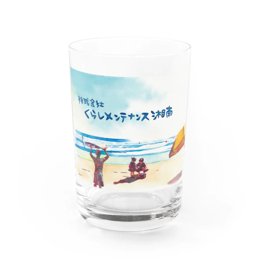 くらしメンテナンス湘南のくらメンオリジナル!! Water Glass :front