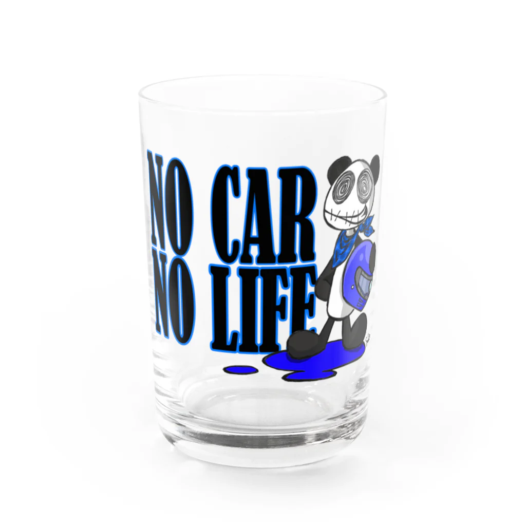 Selfish.One.Soul＝｛S.O.S｝のNO CAR　NO LIFE Water Glass :front