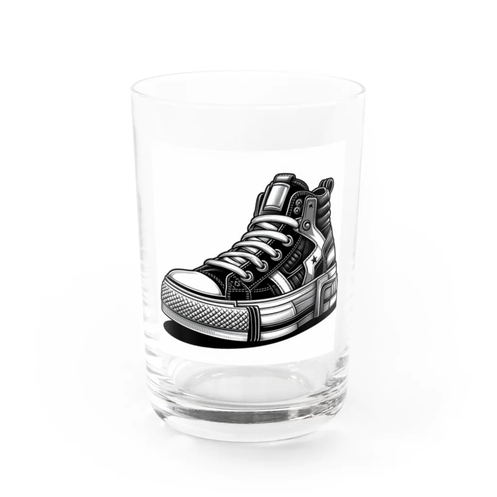 アミュペンのスタイリッシュなスニーカー Water Glass :front