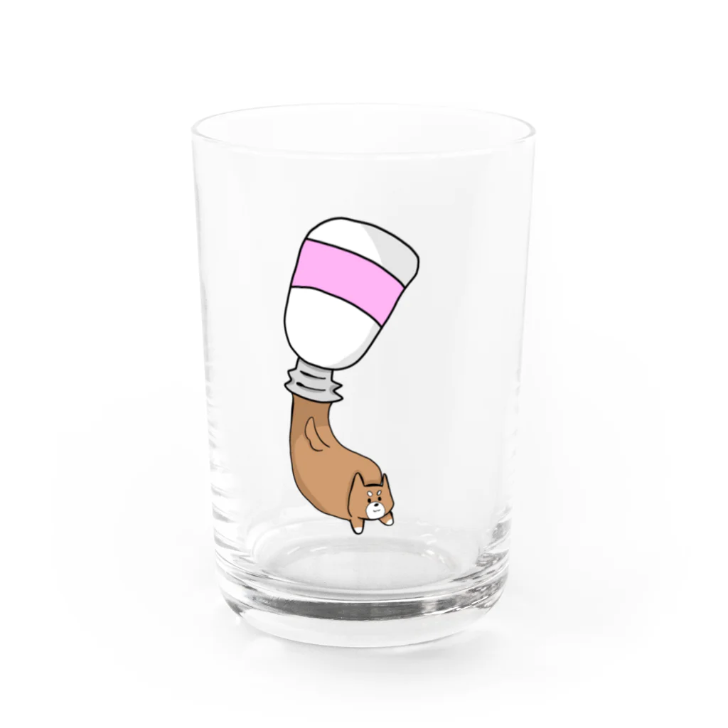 咲川マイゴのチューブわんこ Water Glass :front