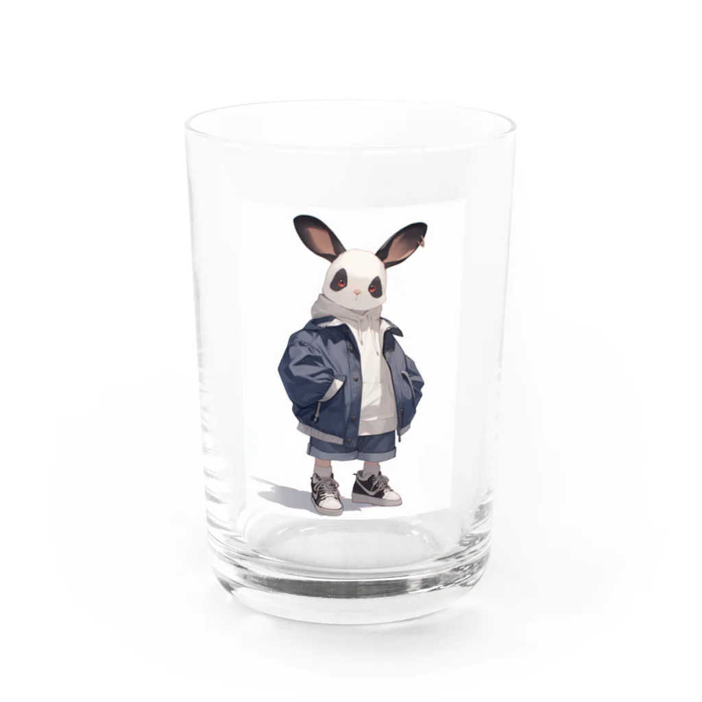 AQUAMETAVERSEのうさぎ君 BeeBee 1786 Water Glass :front