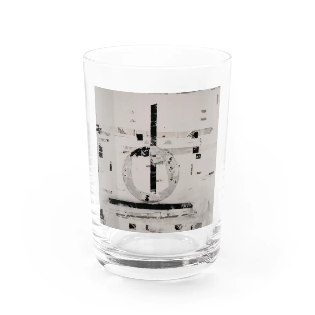 飯塚 iizukaの洗練されたモノクローム Water Glass :front