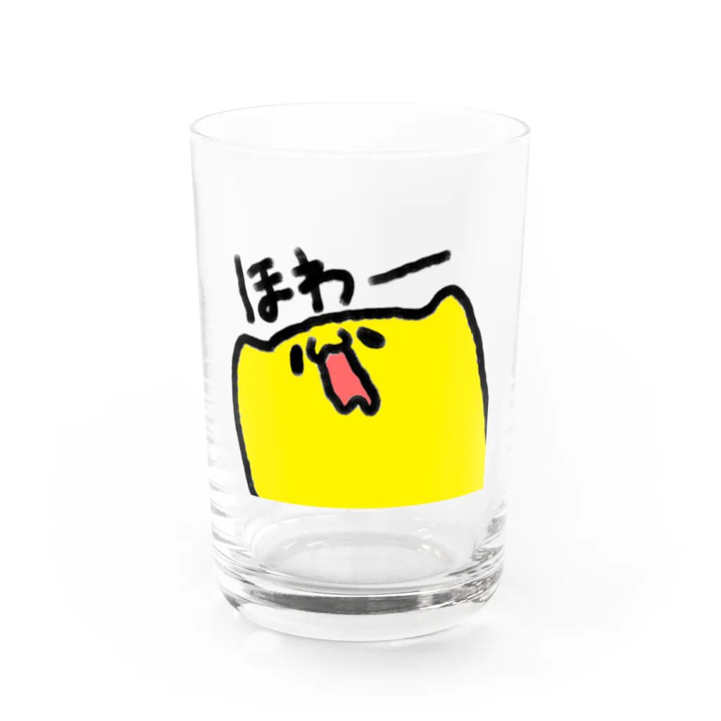 chiyoko_kumamotoのほわーくん Water Glass :front