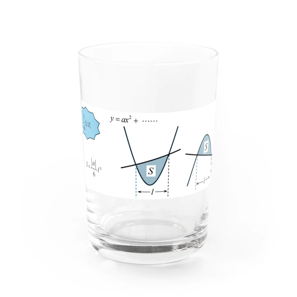 Tomohiro Shigaのお店の6分の1公式 Water Glass :front
