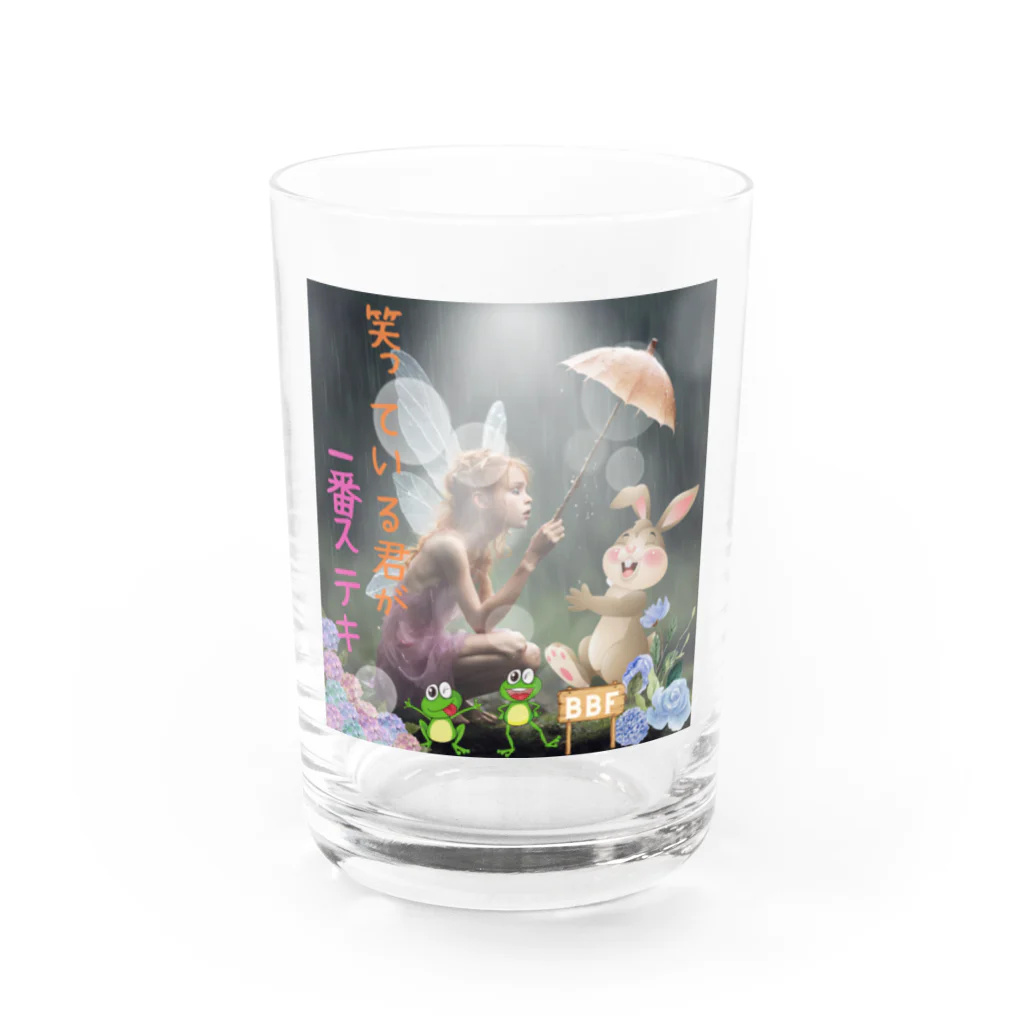 bigbamboofamilyのbigbamboofamily Water Glass :front