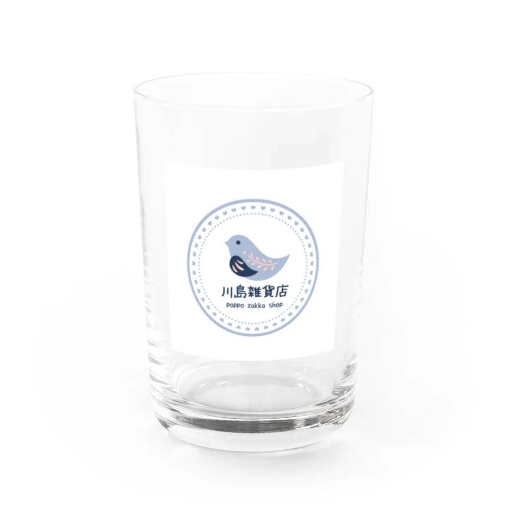 urourosの川島雑貨店オフィシャルグッズ Water Glass :front