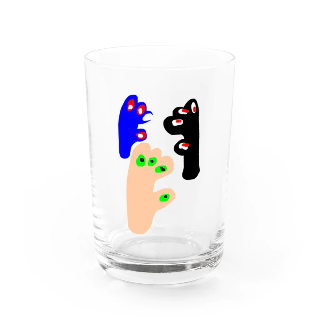 kakukaku-niconico［カクカクニコニコ］のtubomi Water Glass :front