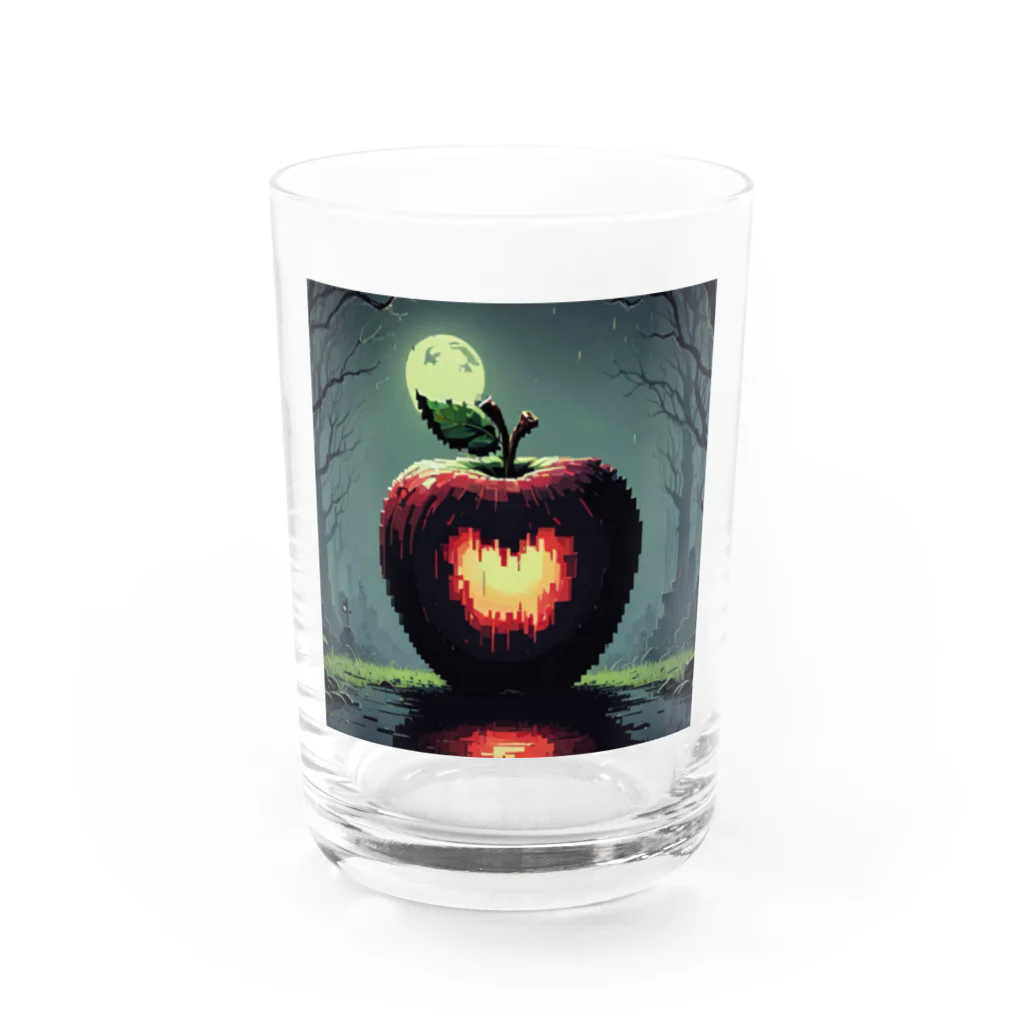 KazzunのThis is a Apple　3 Water Glass :front