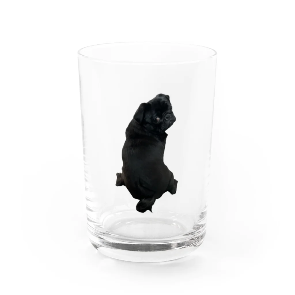 ROKUのふりむき Water Glass :front