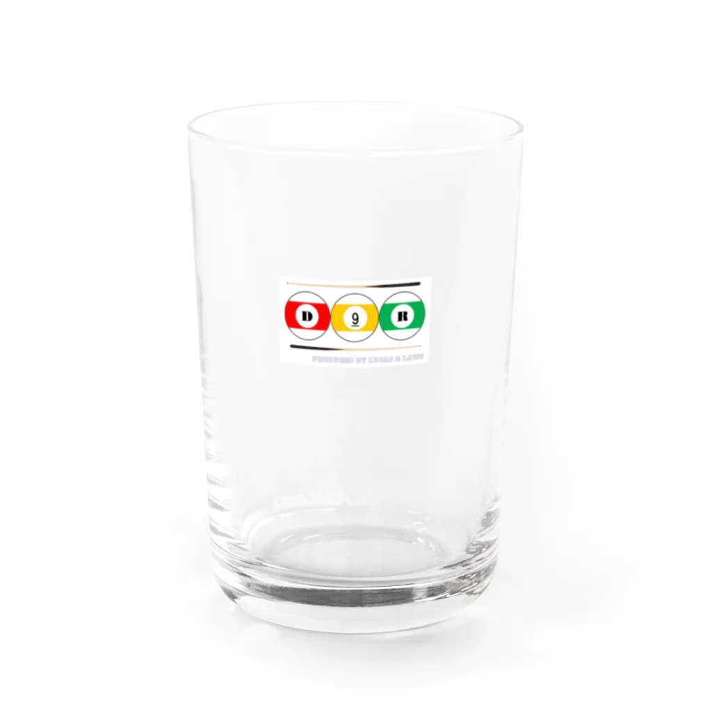 LUCAS & LAWSのD９Rブランドグッズ Water Glass :front