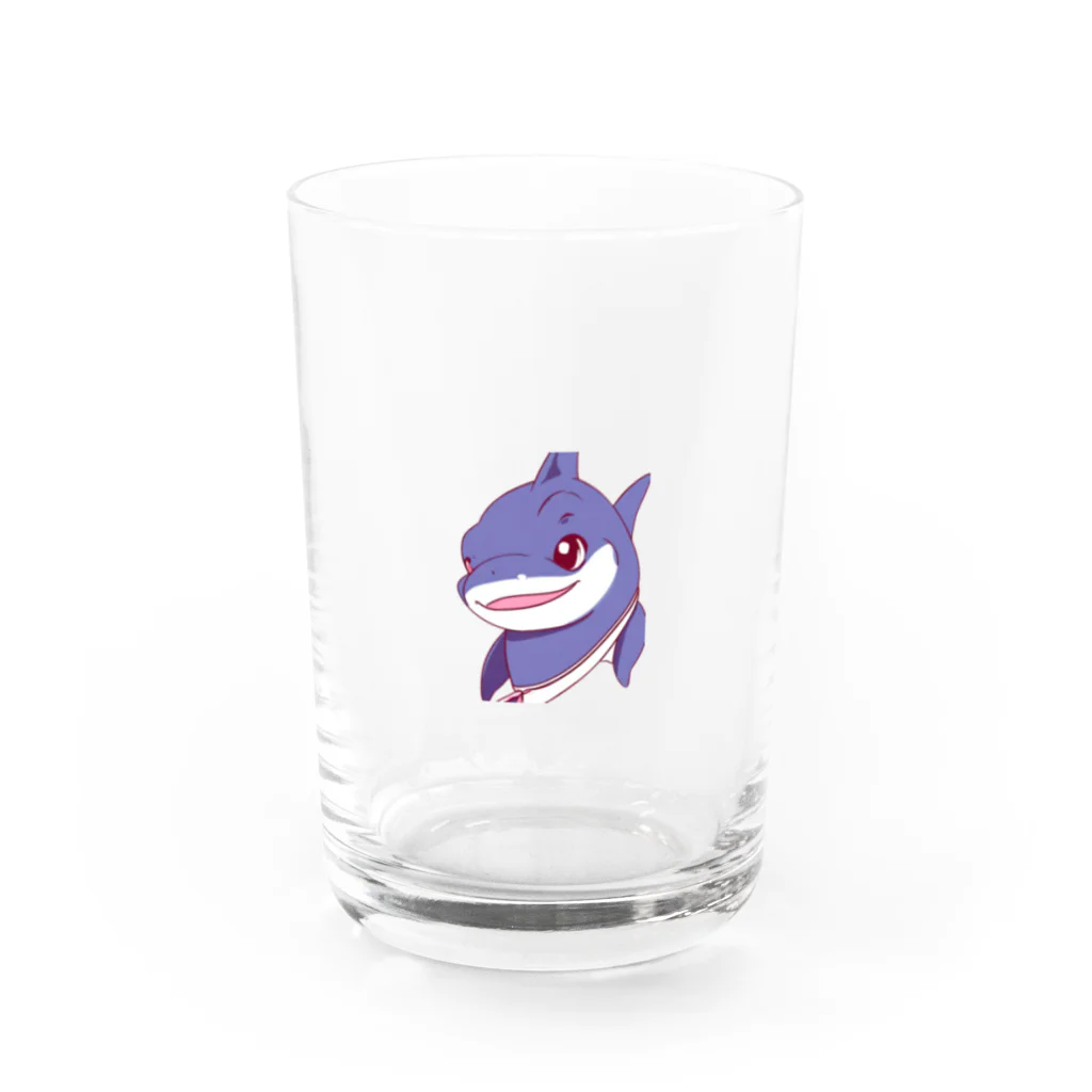 れいの鮫の航海士 Water Glass :front