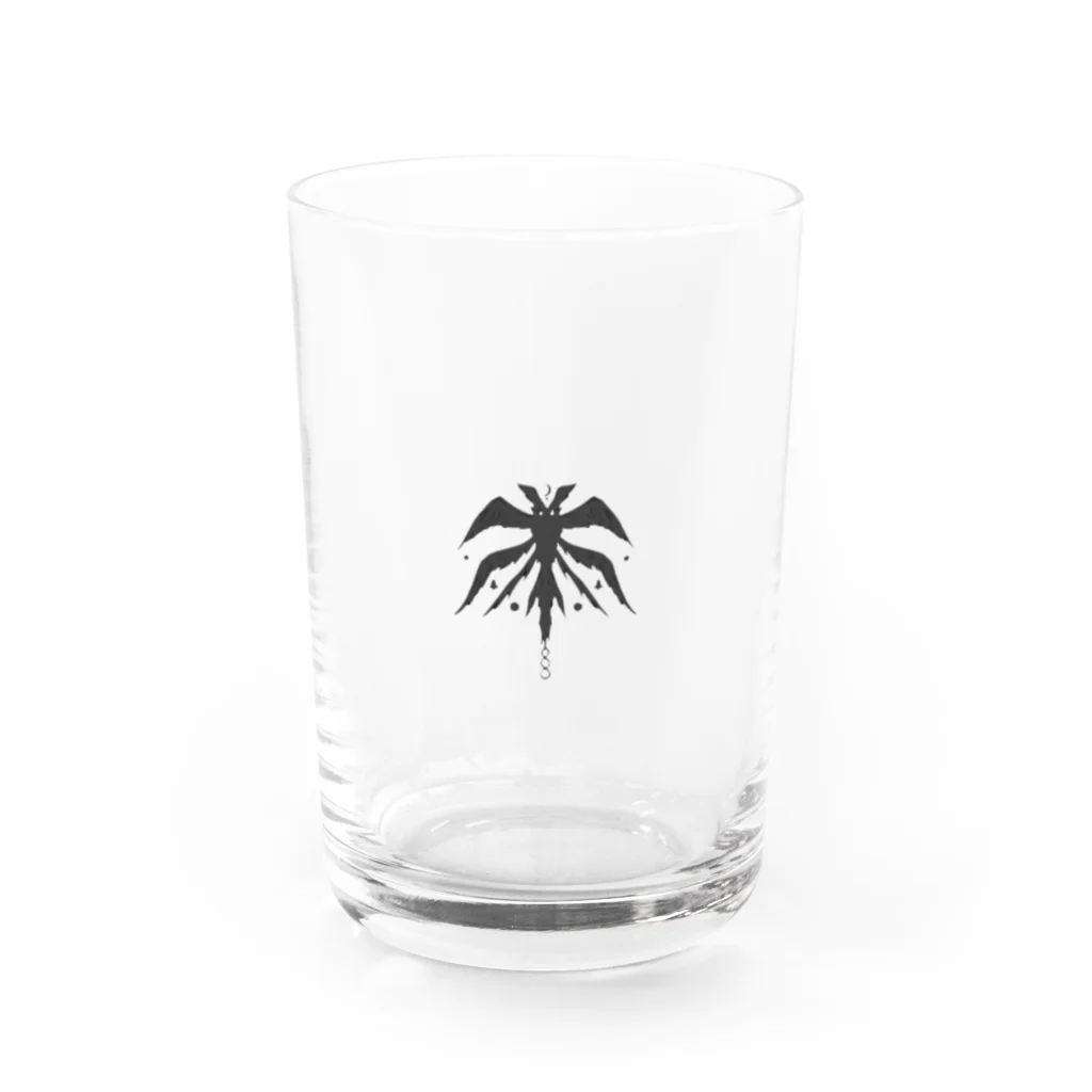 蛇縄のウイングツリー（Wing tree） Water Glass :front