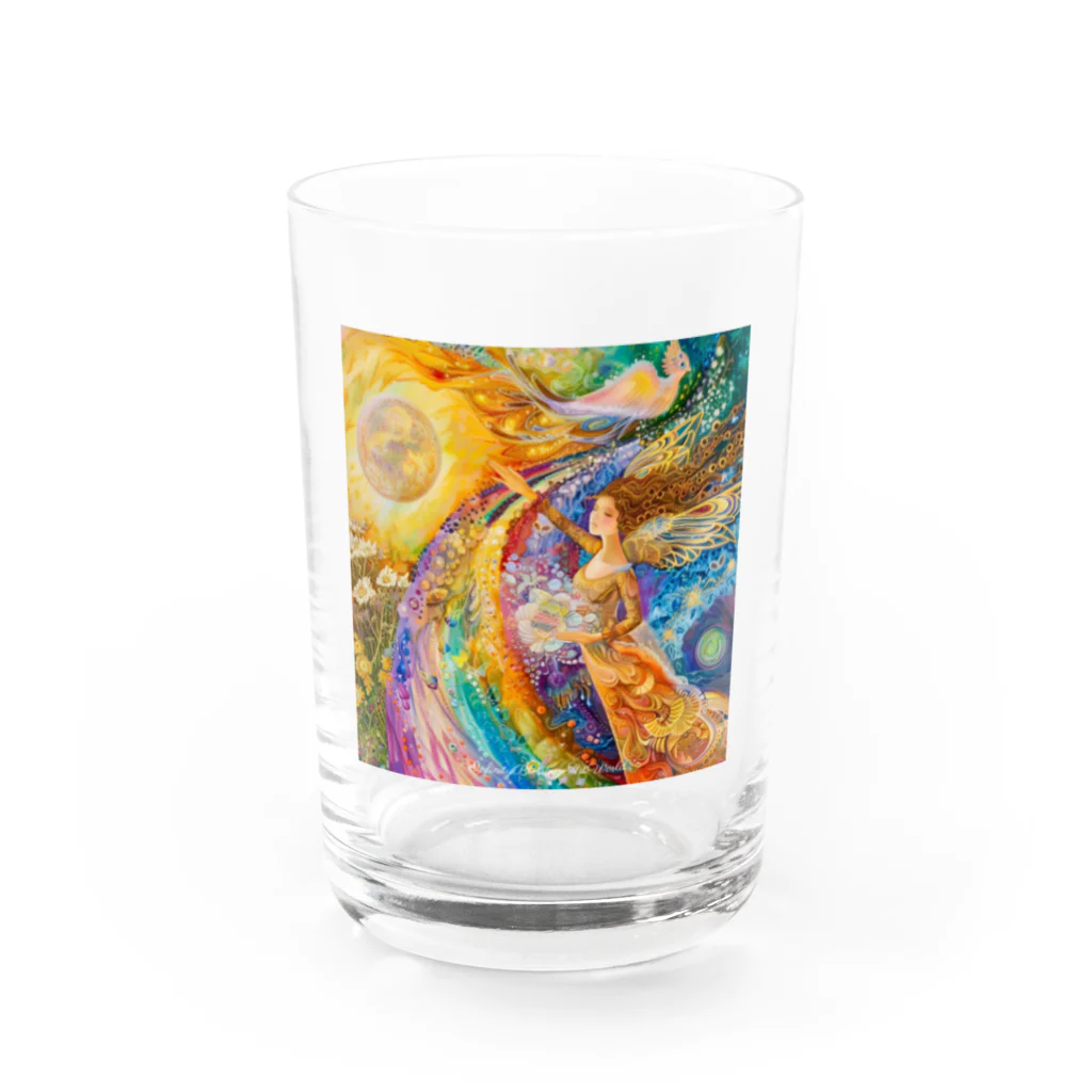 infinityblessing_artworldのInfinityBlessingArtWorldアマテラス Water Glass :front