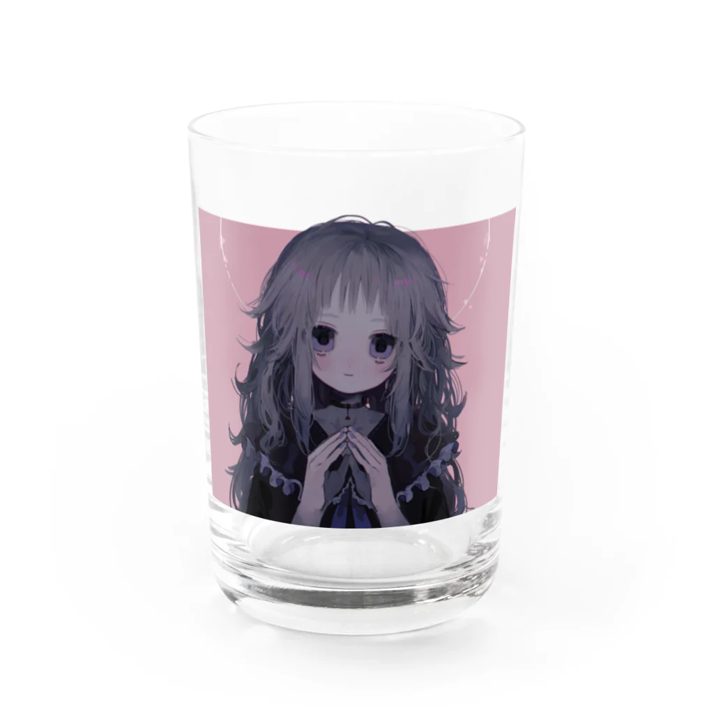 心屋の博愛ちゃん Water Glass :front