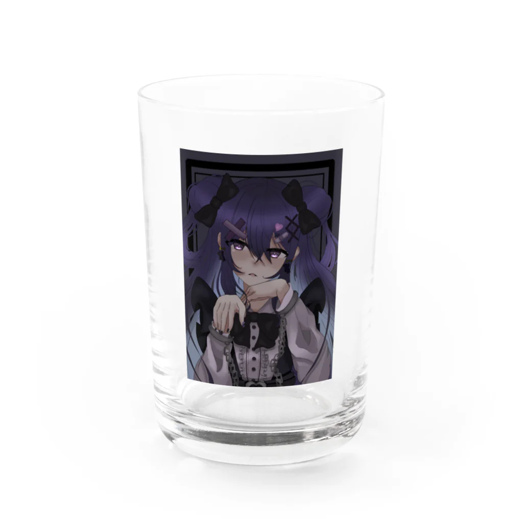 おもち。もちふわの地雷系少女 Water Glass :front