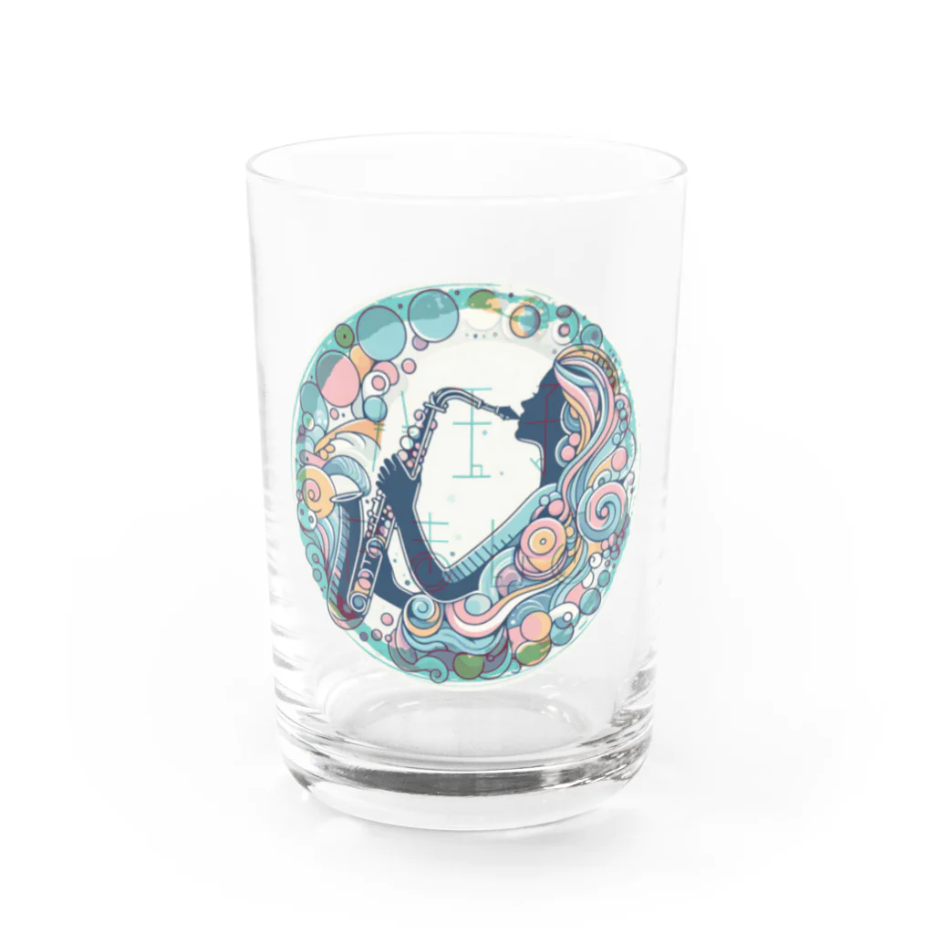 八王子やましぎのテナーサックス ６ Water Glass :front