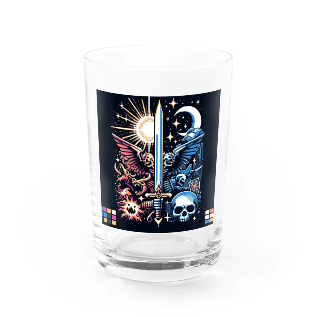 ドット屋のドット絵ダークファンタジー Water Glass :front