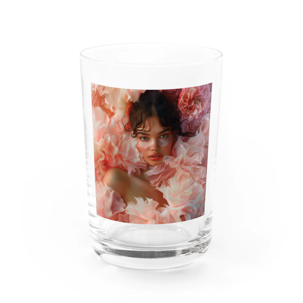 AQUAMETAVERSEのフェイスアート　Tomoe bb 2712 Water Glass :front