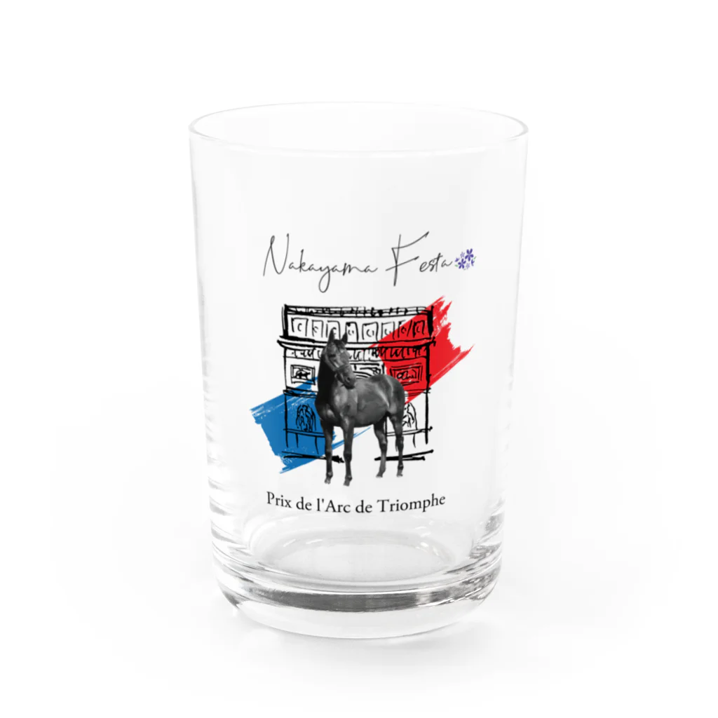 Loveuma. official shopのNakayama Festa 〜Prix de I'Arc de Triomphe〜 by AERU Water Glass :front