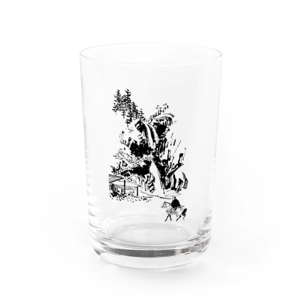 はる_社務所の日本　和もの Water Glass :front