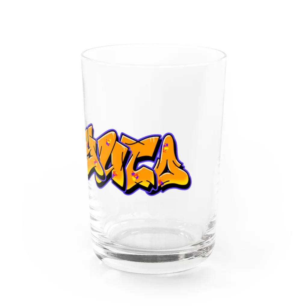 グラフィックのゆう Water Glass :front