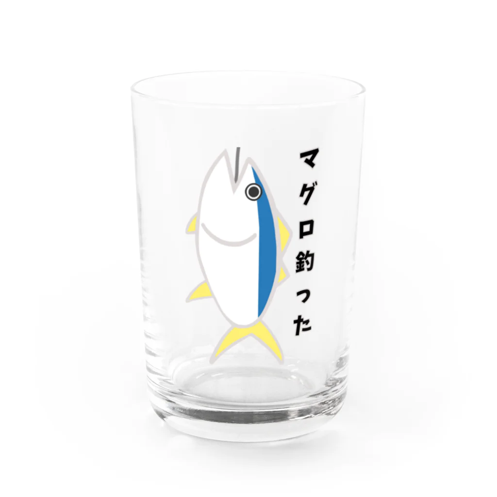 aiueoneko358のマグロを釣った日 Water Glass :front