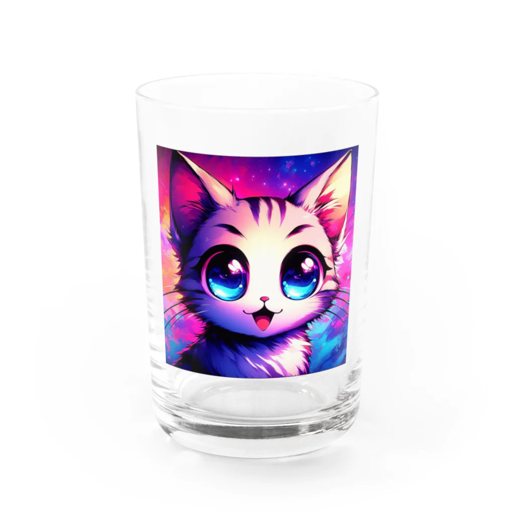 Aruk-の猫ちゃん Water Glass :front